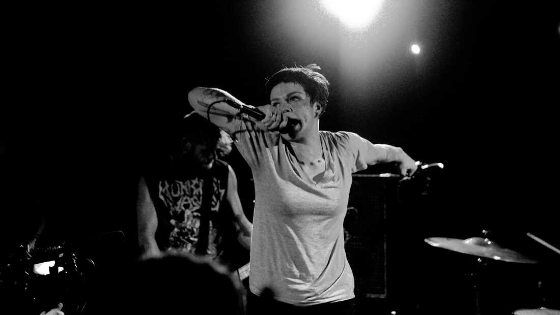 Perfect Pussy Rock & Roll Hotel Washington, D.C. Photo by Bob Boilen for NPR Music