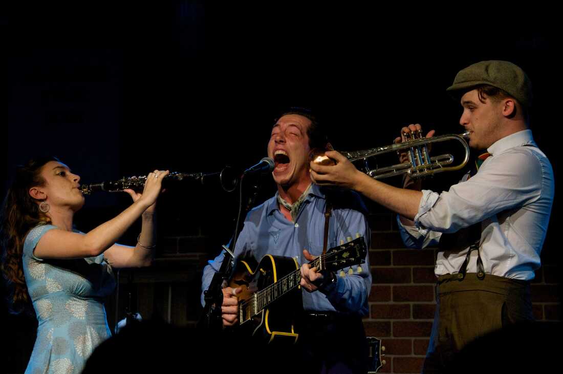 Pokey LaFarge The Birchmere Alexandria, Va. Photo by Bob Boilen for NPR Music
