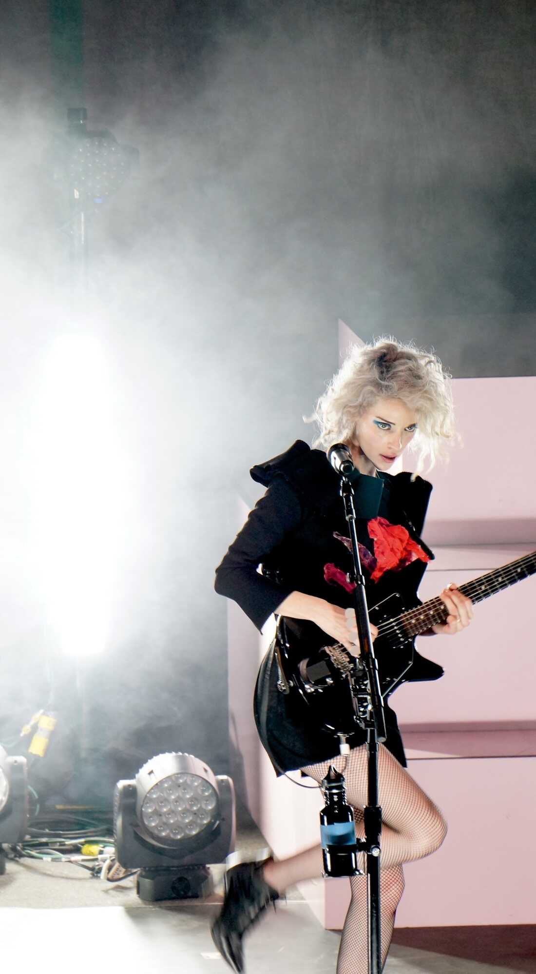 St. Vincent in Washington, D.C. 9:30 Club March 2 2014 Photo by Bob Boilen for NPR
