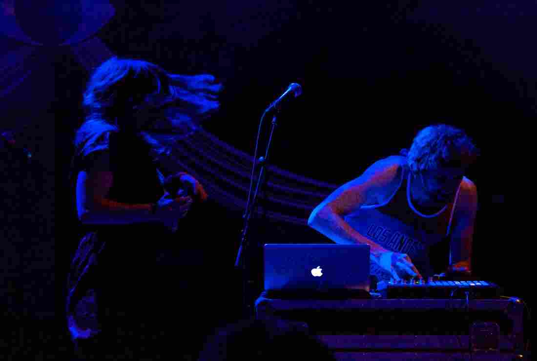 Sylvan Esso 9:30 Club Washington, D.C. Photo by Bob Boilen for NPR Music