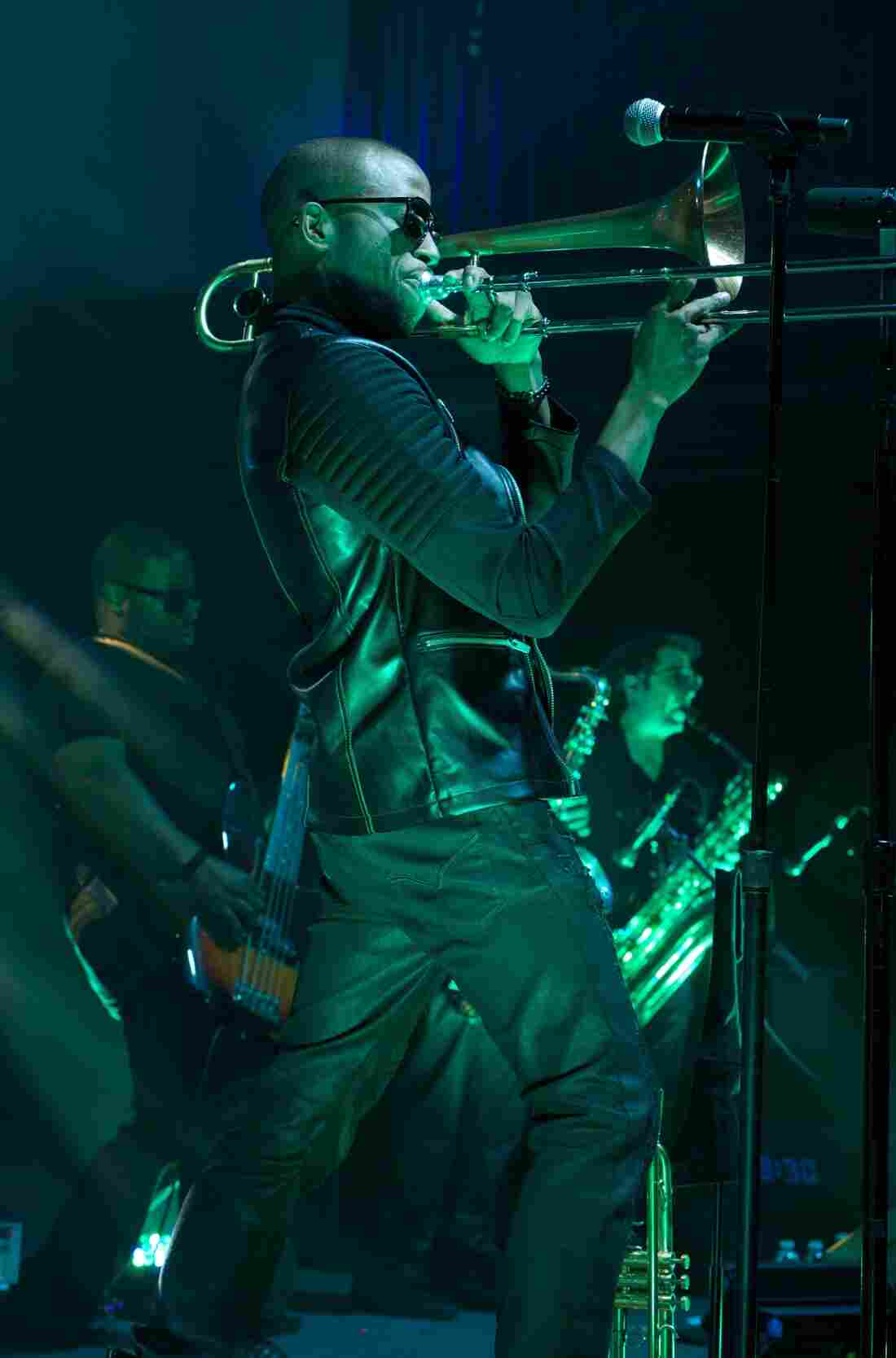 Trombone Shorty & Orleans Avenue 9:30 Club Washington, D.C. Photo by Bob Boilen for NPR Music