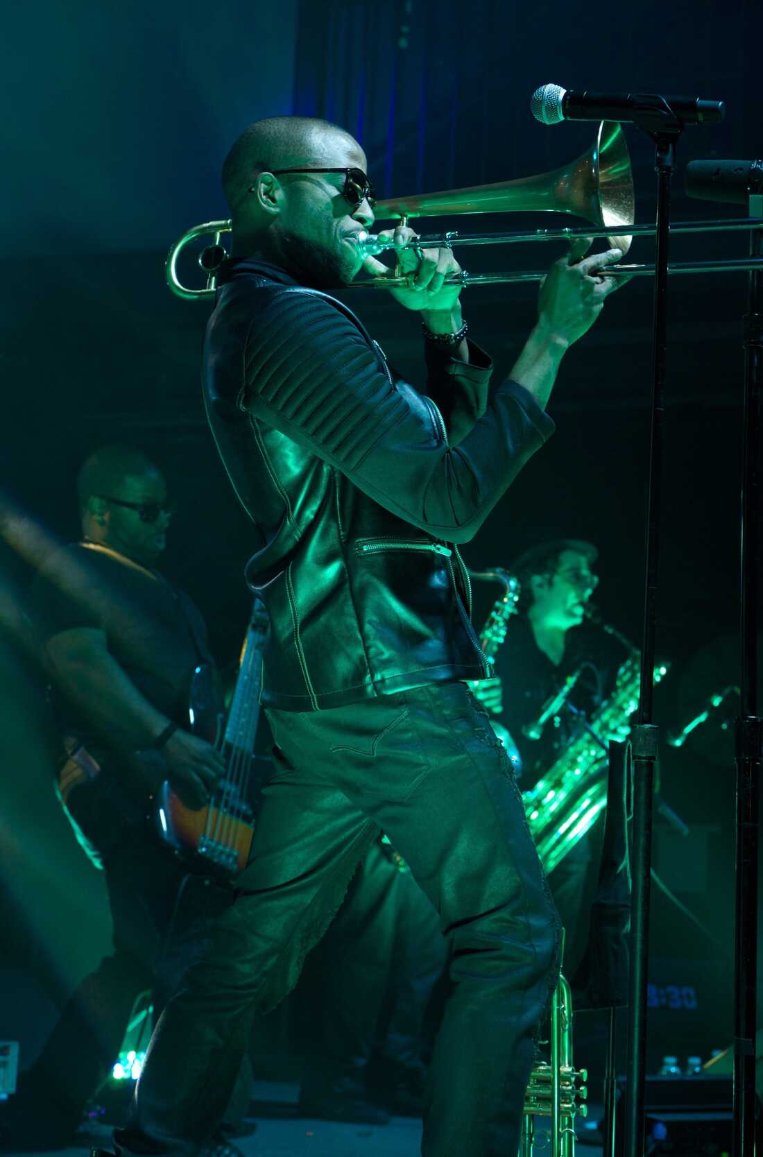 Trombone Shorty & Orleans Avenue 9:30 Club Washington, D.C. Photo by Bob Boilen for NPR Music