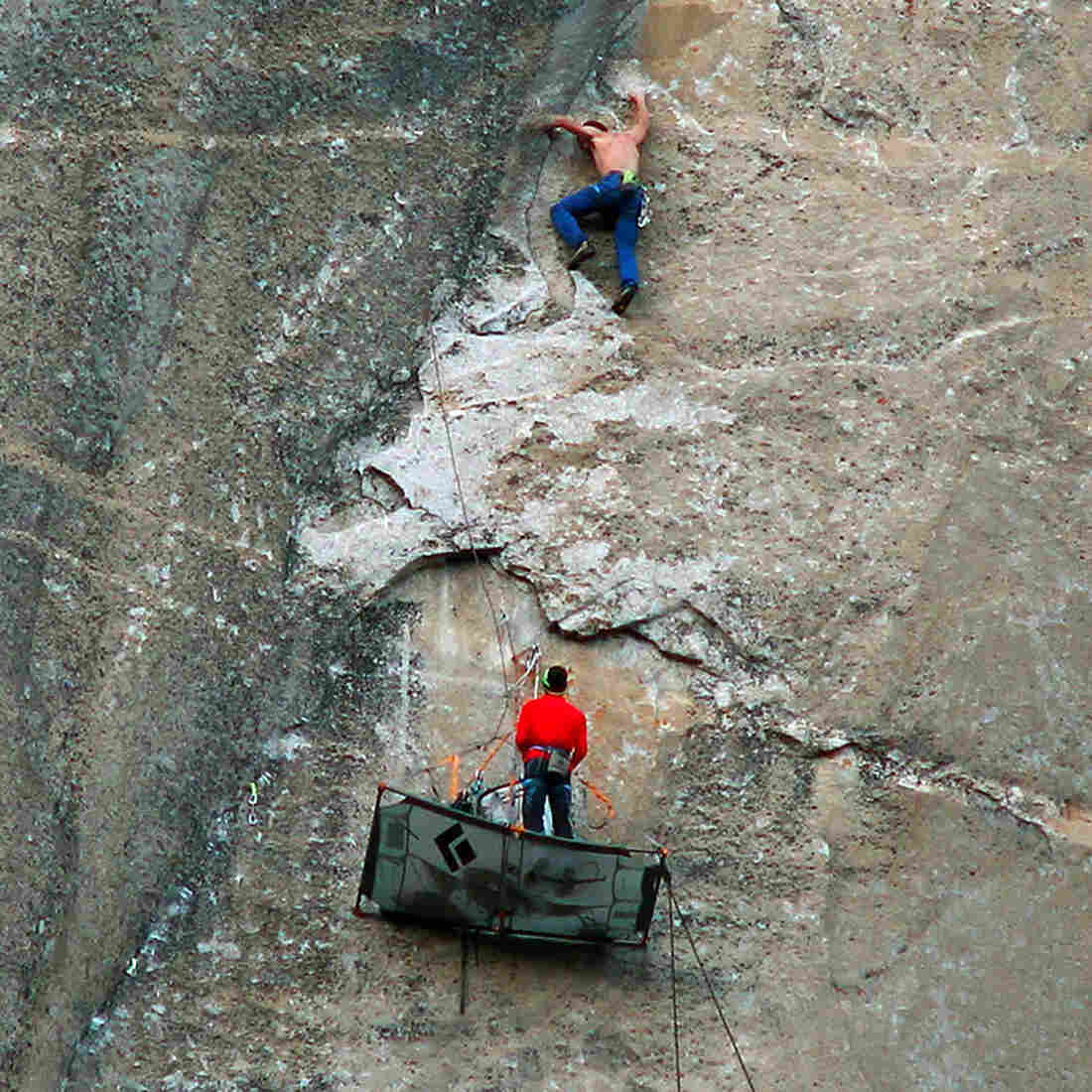 FreeClimbing Yosemite's El Capitan Takes A Team — And Time NPR