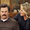Nick Offerman and Amy Poehler play the platonic friends at the very beating heart of Parks And Recreation. Nick Offerman and Amy Poehler play the platonic friends at the very beating heart of Parks And Recreation.