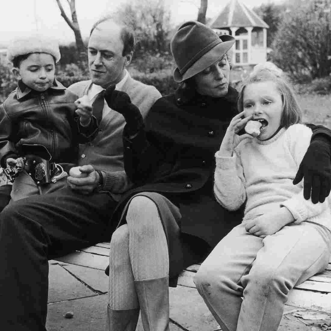 Writer Roald Dahl and his wife, actress Patricia Neal, with two of their children, Theo and Chantel Sophia "Tessa." The photo was taken a few years after oldest daughter, Olivia, died of measles. Writer Roald Dahl and his wife, actress Patricia Neal, with two of their children, Theo and Chantel Sophia "Tessa." The photo was taken a few years after oldest daughter, Olivia, died of measles.