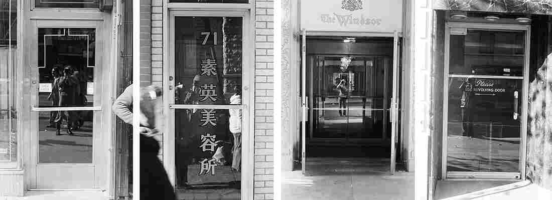 A photographic series of New York City's doors, from the Roy Colmer collection at the New York Public library