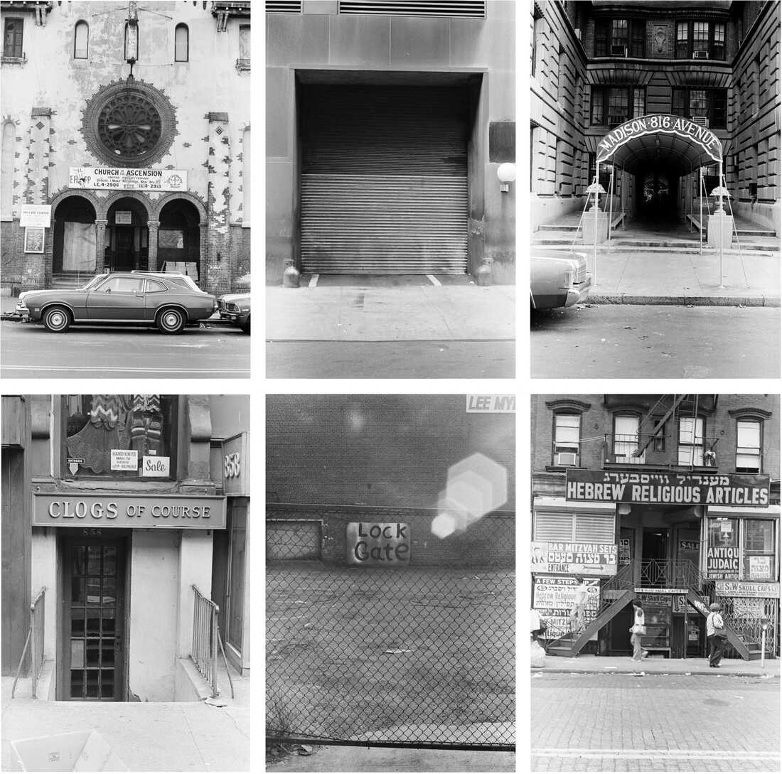 A photographic series of New York City's doors, from the Roy Colmer collection at the New York Public library