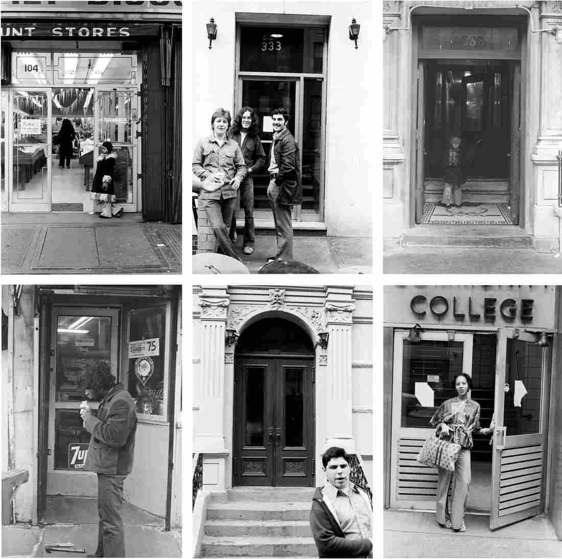 A photographic series of New York City's doors, from the Roy Colmer collection at the New York Public library