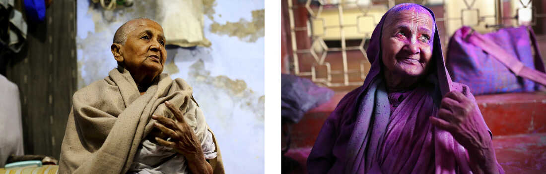 In Vrindavan, India, a group of widows break social taboos and celebrate Holi, the festival of colors..