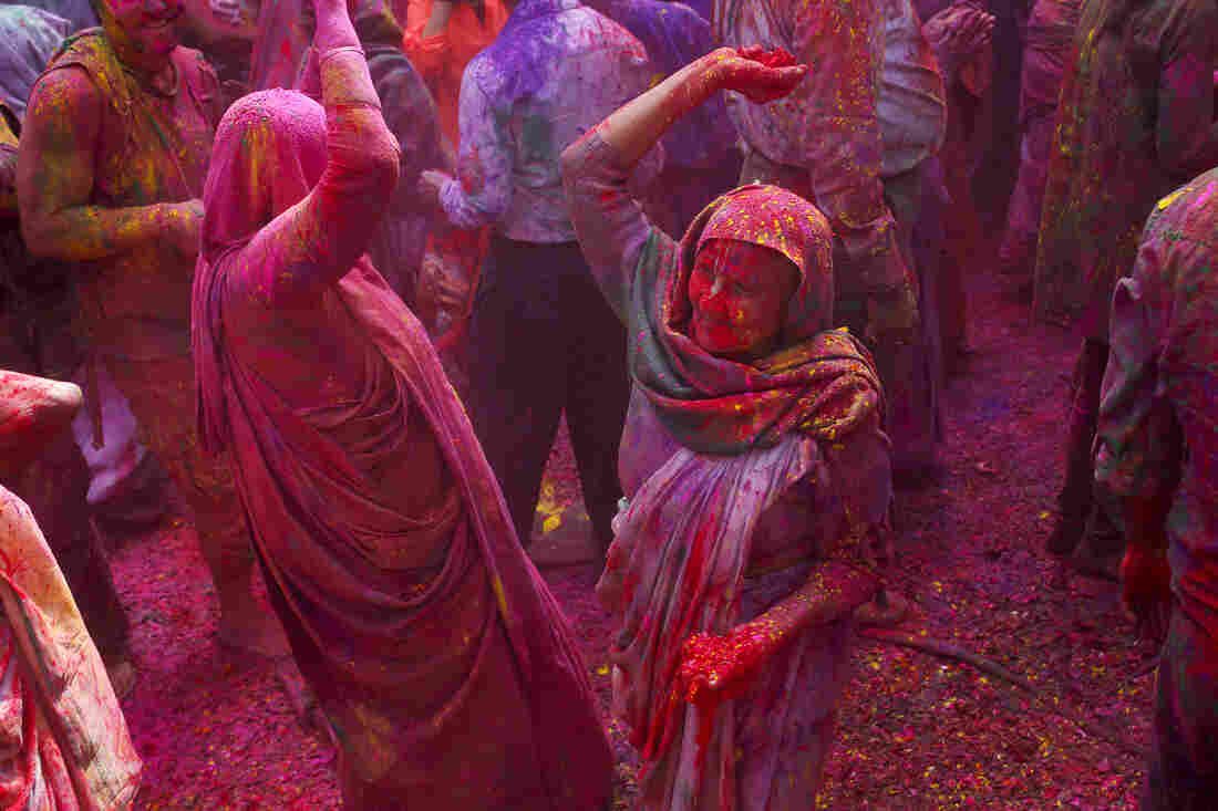 In Vrindavan, India, a group of widows break social taboos and celebrate Holi, the festival of colors.