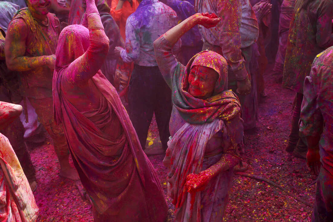 In Vrindavan, India, a group of widows break social taboos and celebrate Holi, the festival of colors.