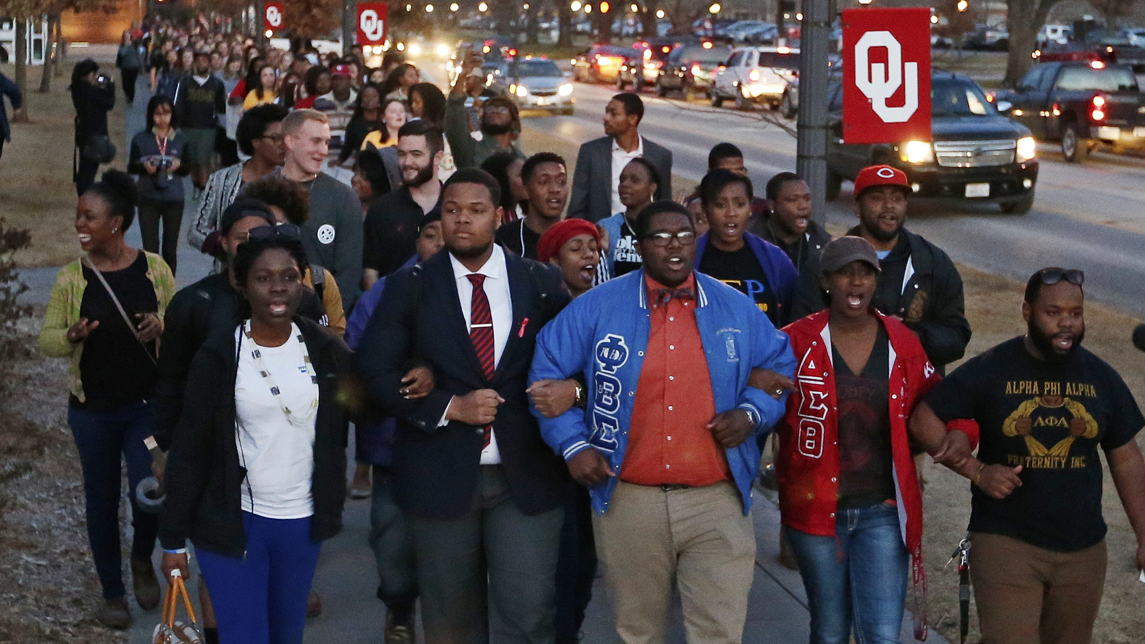 2 Oklahoma students seen in racist fraternity video apologize