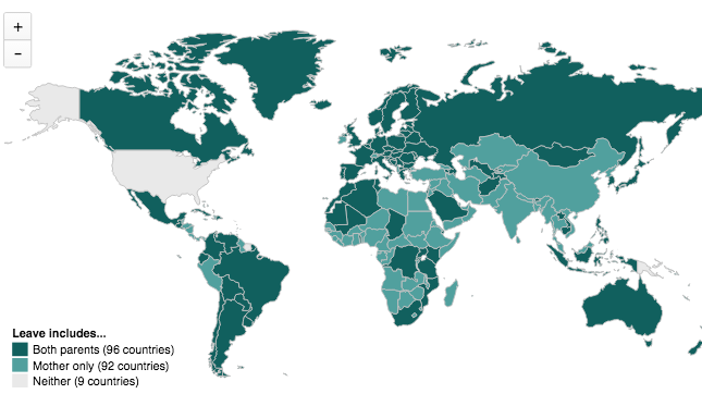 Maternity And Paternity Leave By Country (Matt Stiles/NPR)