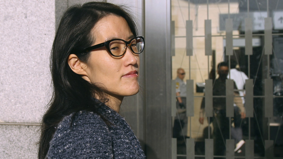 Ellen Pao, a former partner at Silicon Valley venture capital firm Kleiner Perkins Caufield & Byers, says women were excluded from all-male meetings at the company and denied seats on boards. The firm says she was fired for poor performance. (Robert Galbraith/Reuters/Landov)
