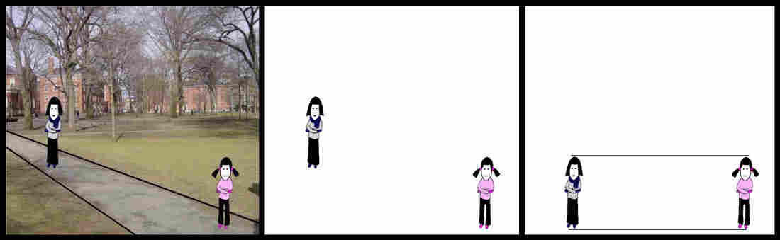 Decomposed illusion.