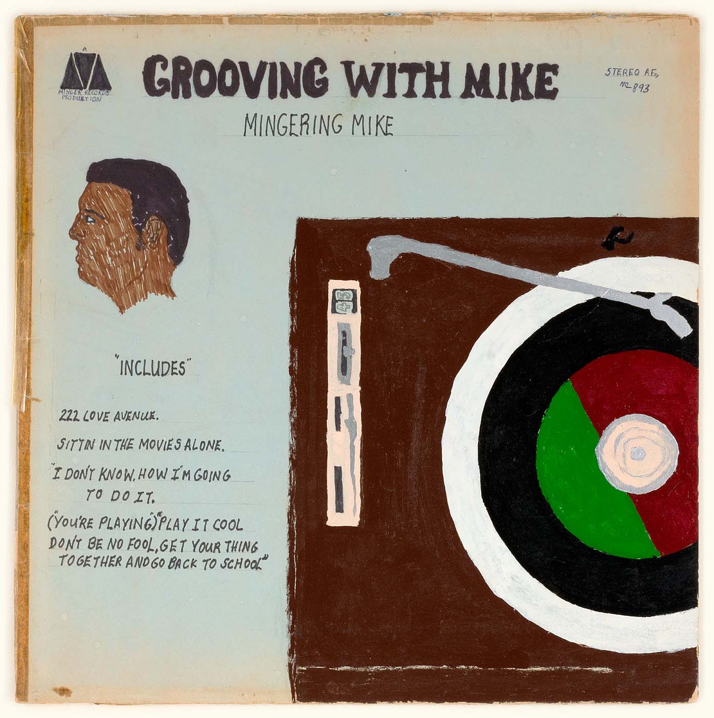 アート・デザイン・音楽 Minger Mike: The Amazing Career The Tale Of Mingering Mike, Who Painted Himself A Music Career : NPR