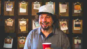 Malcolm Spellman after an interview with Microphone Check in Austin, Texas, during SXSW 2015.