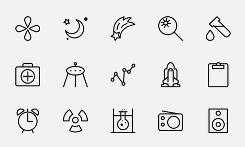 The Noun Project uses crowdsourcing to gather an army of people to define words using icons. This is just a small selection of the huge icon dictionary. (via Noun Project)