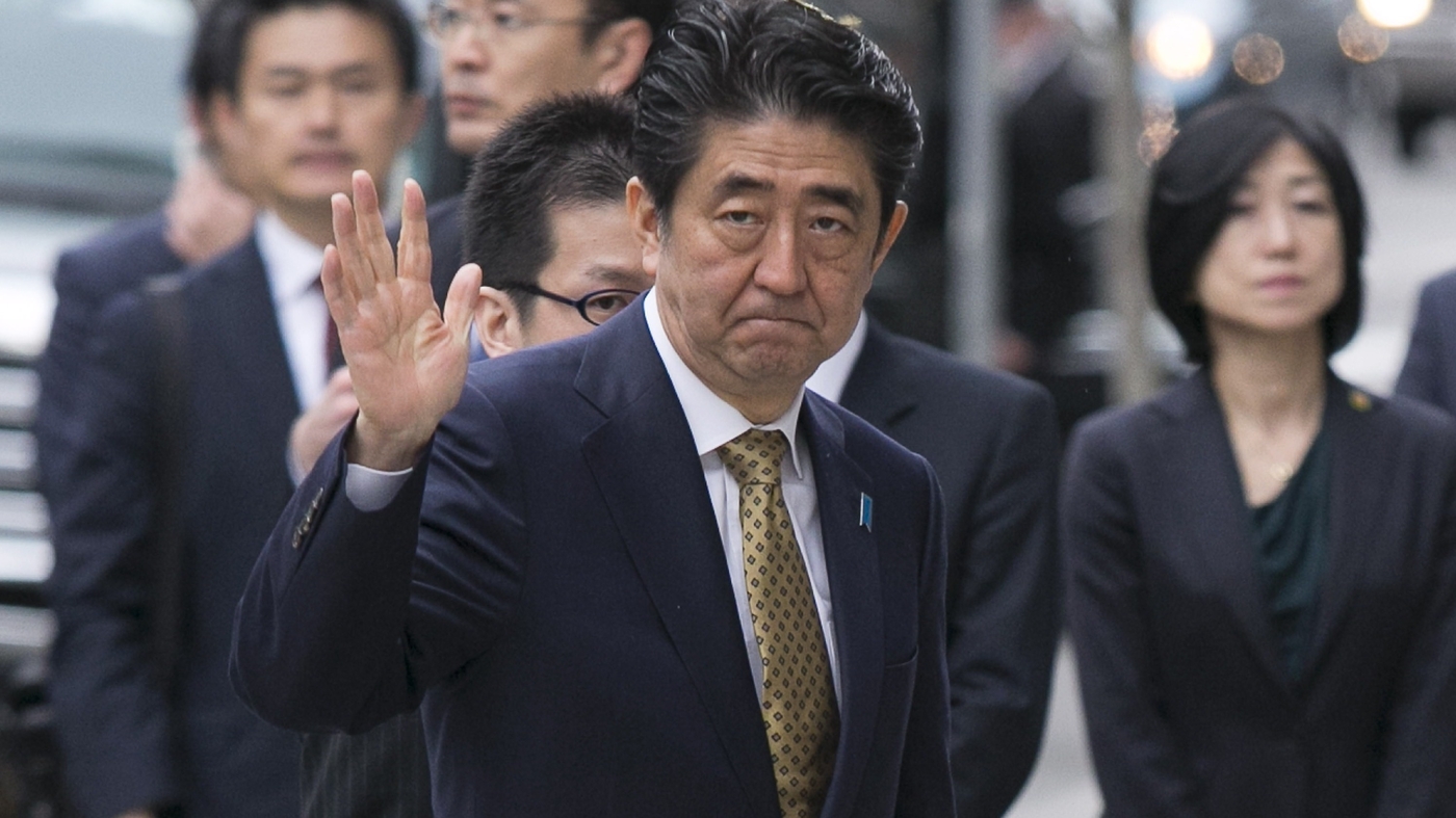 The past haunts the present for Japan’s Shinzo Abe : Parallels : NPR