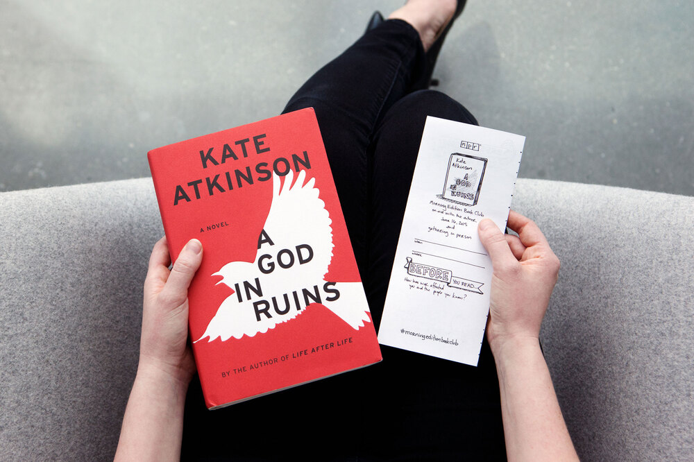 <em>A God in Ruins</em> by Kate Atkinson is May's <em>Morning Edition </em>book club selection. We'll talk with Atkinson on June 16. Read along with us, and send us your questions and comments about the book. <em>(Book guide by Veronica Erb/NPR)</em> (NPR)
