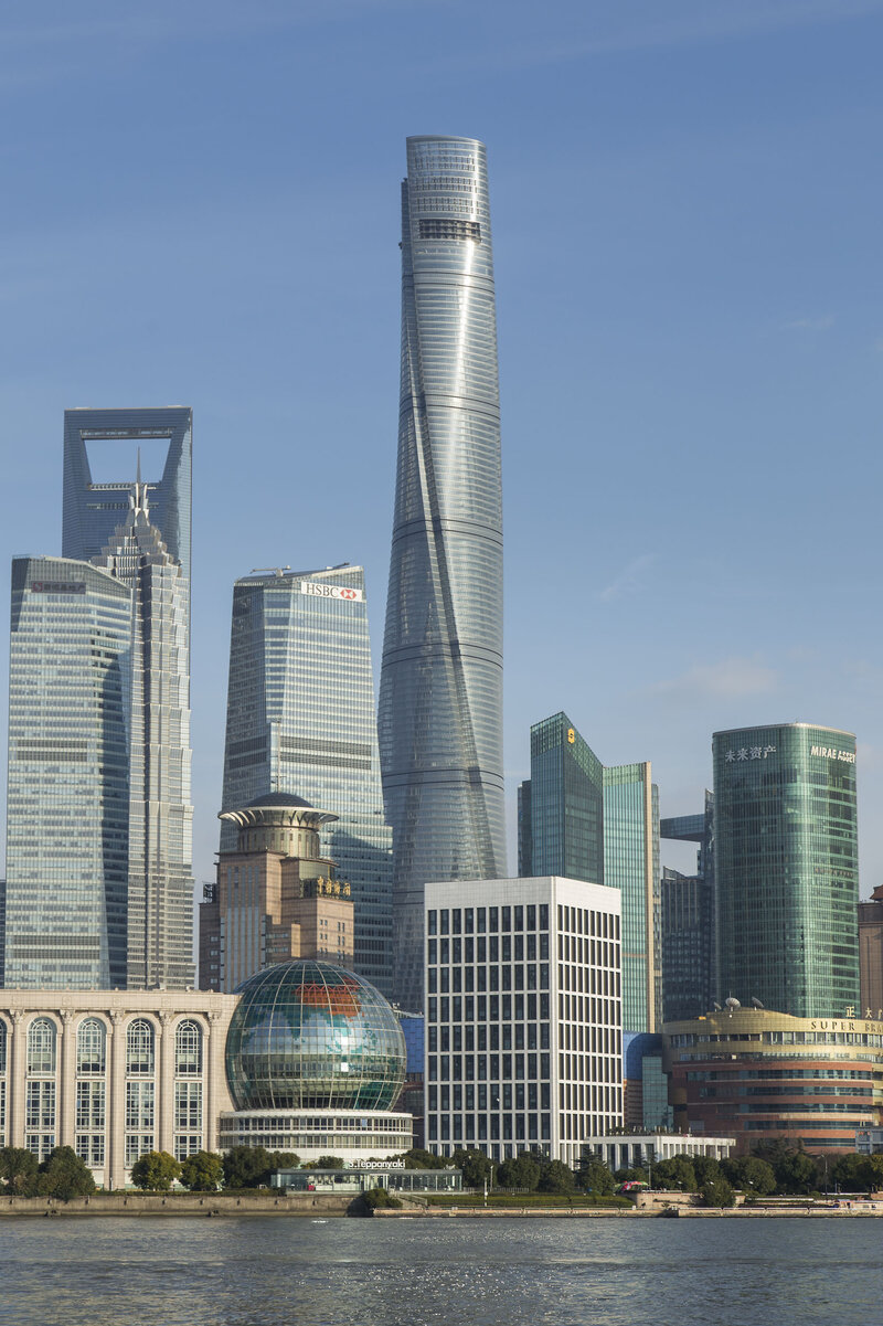 Shanghai Tower A Crown For The City S Futuristic Skyline Parallels Npr