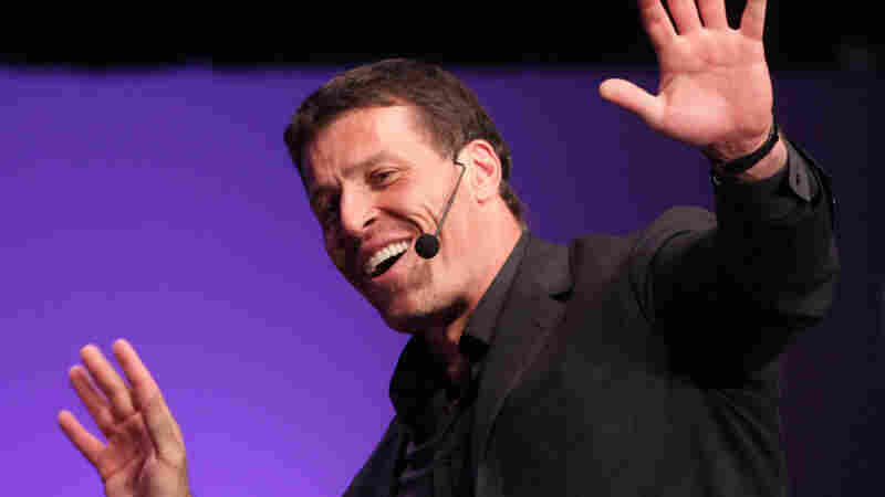 Motivational speaker Tony Robbins, shown in California in 2010, is the author of numerous self-help books. His latest is Money.