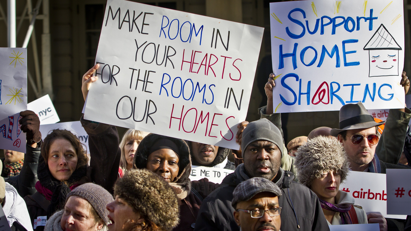 Rental Rules In California Raise Questions About Who's Using Airbnb NPR