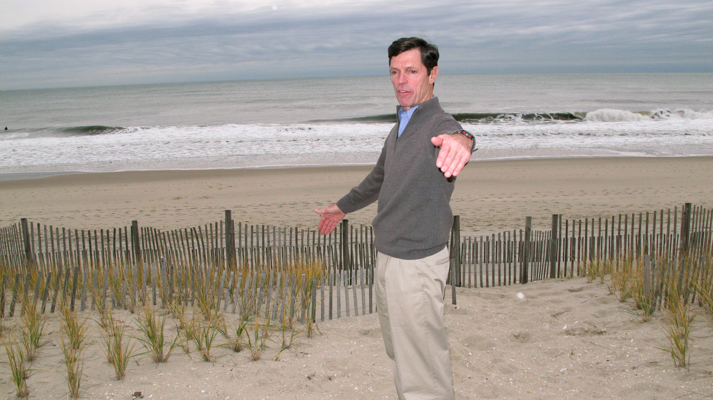 Property Owners Throw Cold Water On N.J. Shore Protective Dunes Plan NPR
