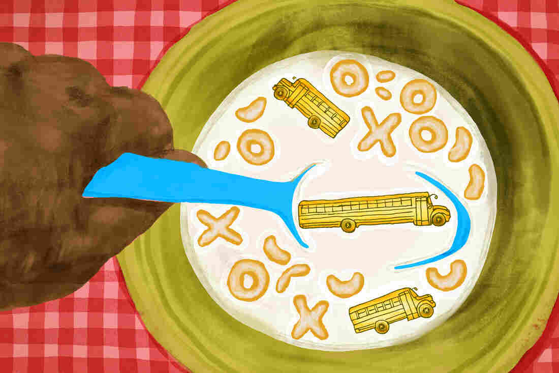 Kids this summer are eating up the "chow bus"