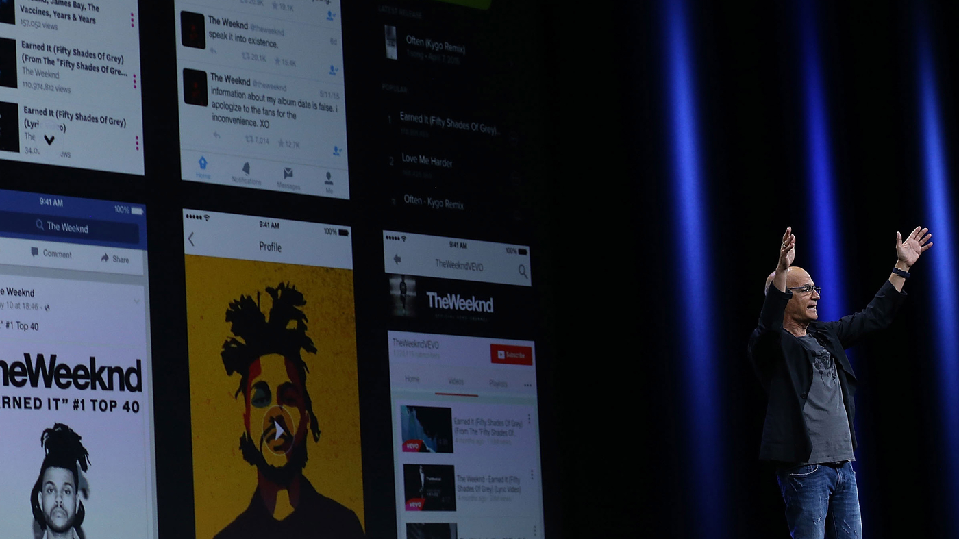 Apple Announces Music Streaming Service The TwoWay NPR