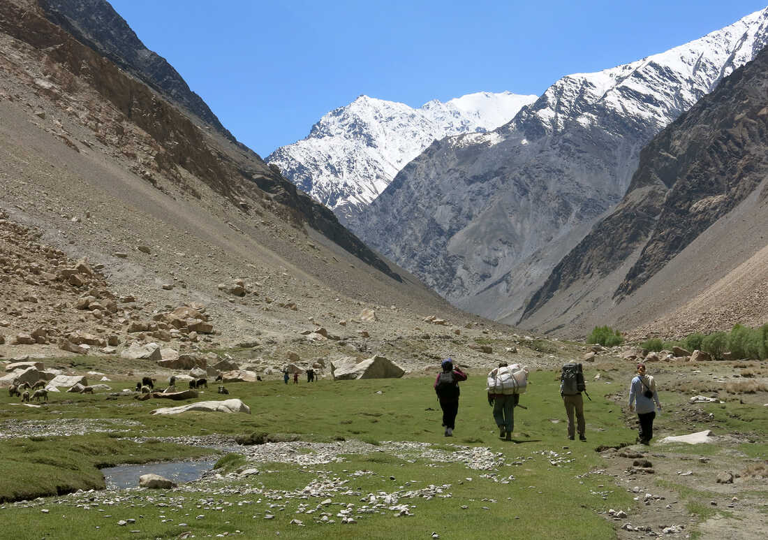 For Afghan Women Mountaineers, Uphill Battles Begin Before The Climb :  Parallels : NPR