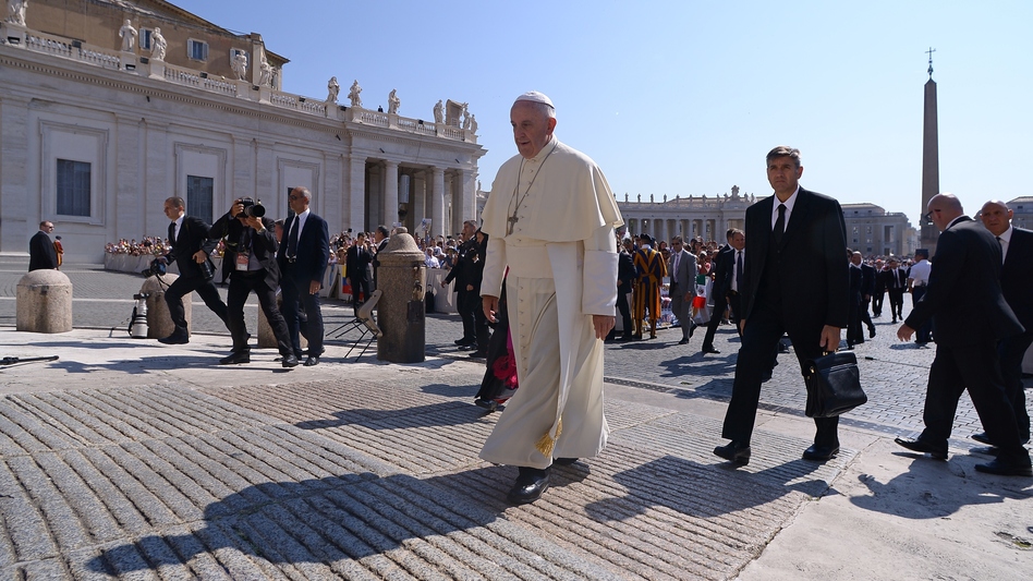 Pope Francis approved a plan Wednesday to set up a tribunal to review charges of negligence against bishops who are accused of covering up cases of sexual abuse by priests. (Filippo Monteforte/AFP/Getty Images)