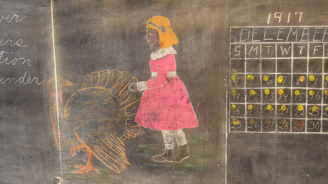 School Scrambles To Preserve Newly Discovered Chalkboards From 1917 NPR