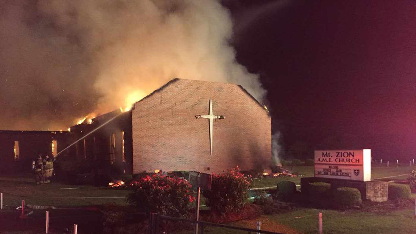 20 Years Ago, Mount Zion AME Was Set On Fire. Last Night, It Burned