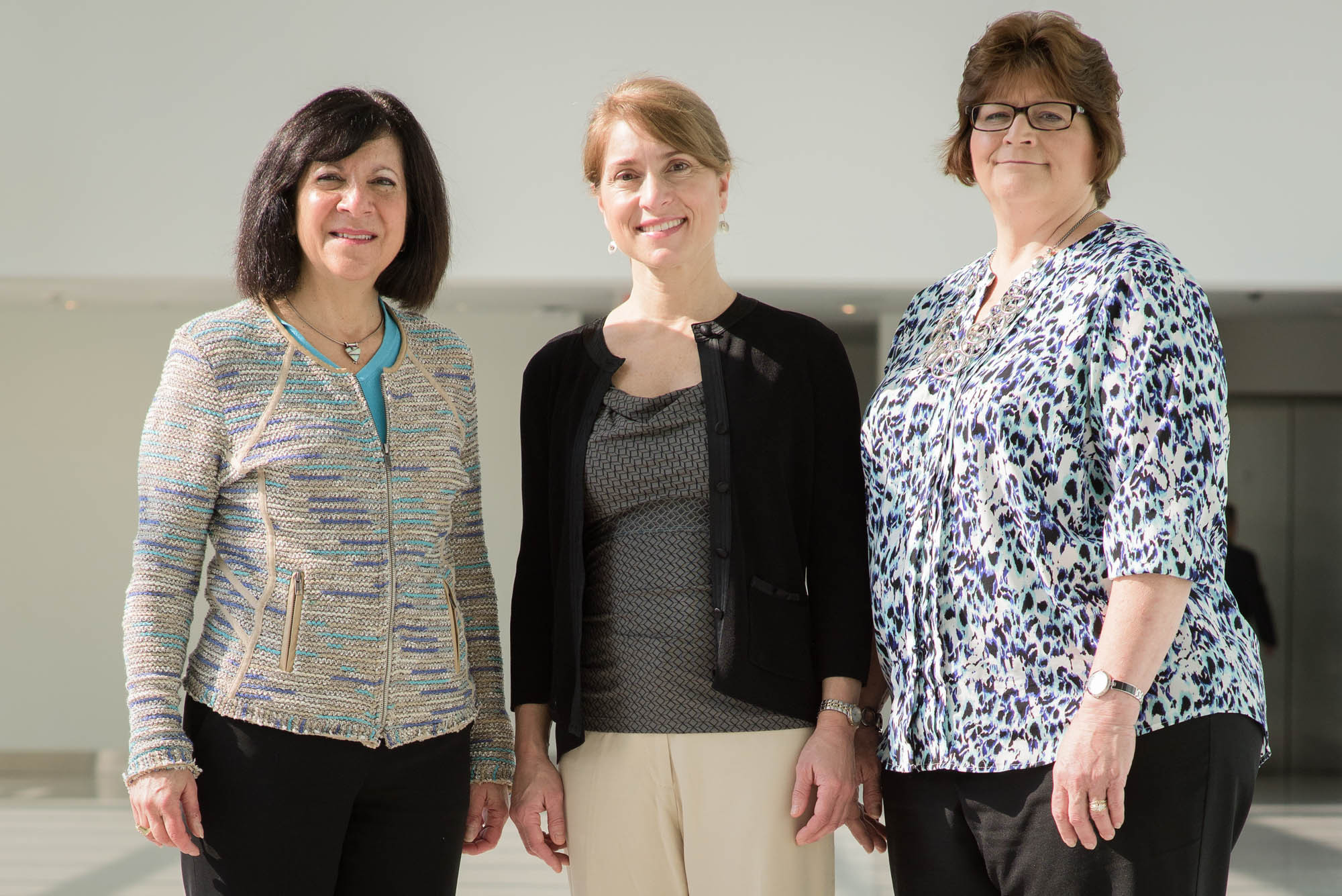 Nancy Albert, Kate Klein and Nancy Kaser collaborated on a study of early mobility for patients with brain injuries.