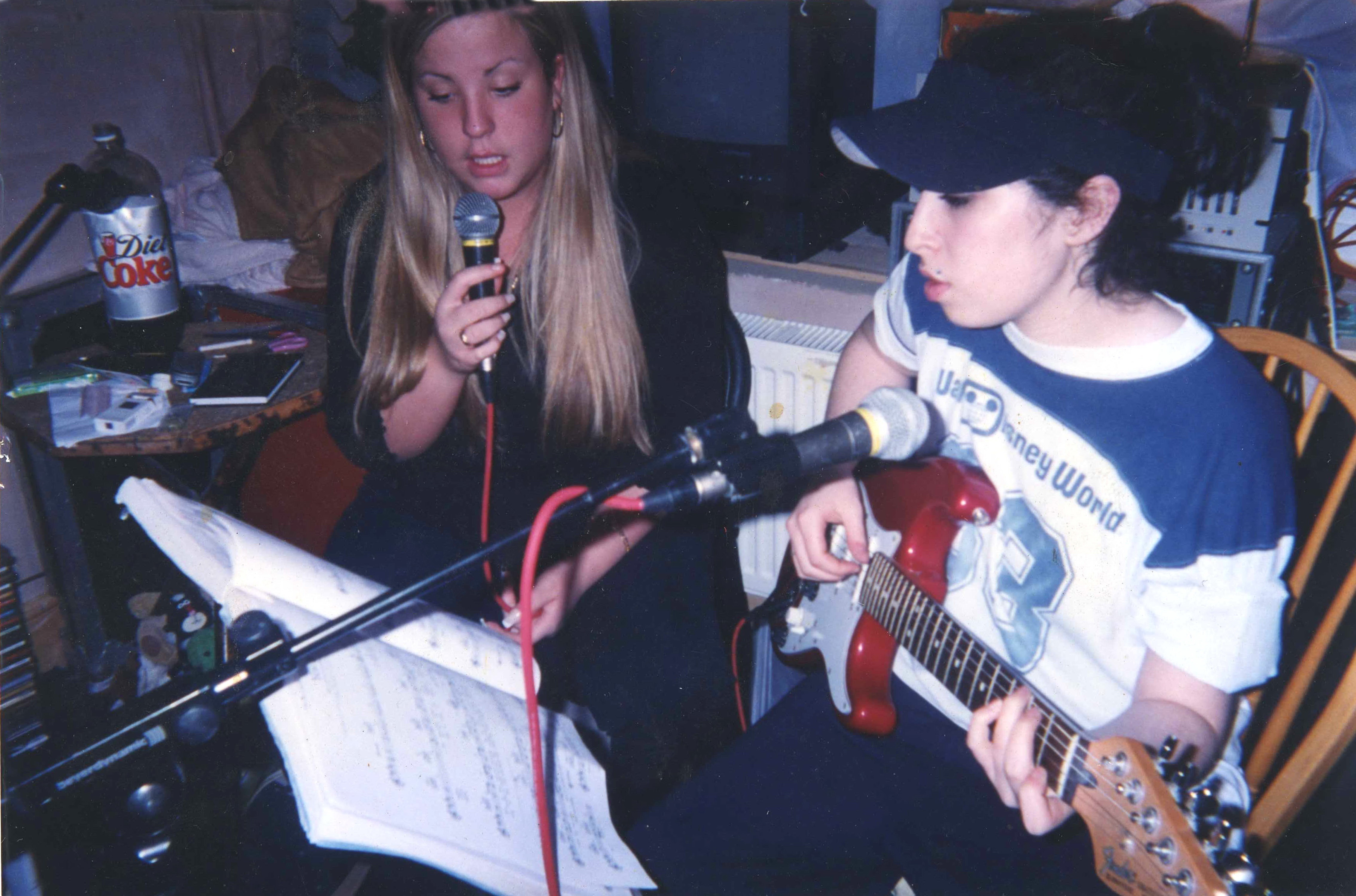 Amy Winehouse, in an image taken from the documentary <em>Amy, </em>by director Asif Kapadia. (Courtesy of A24)