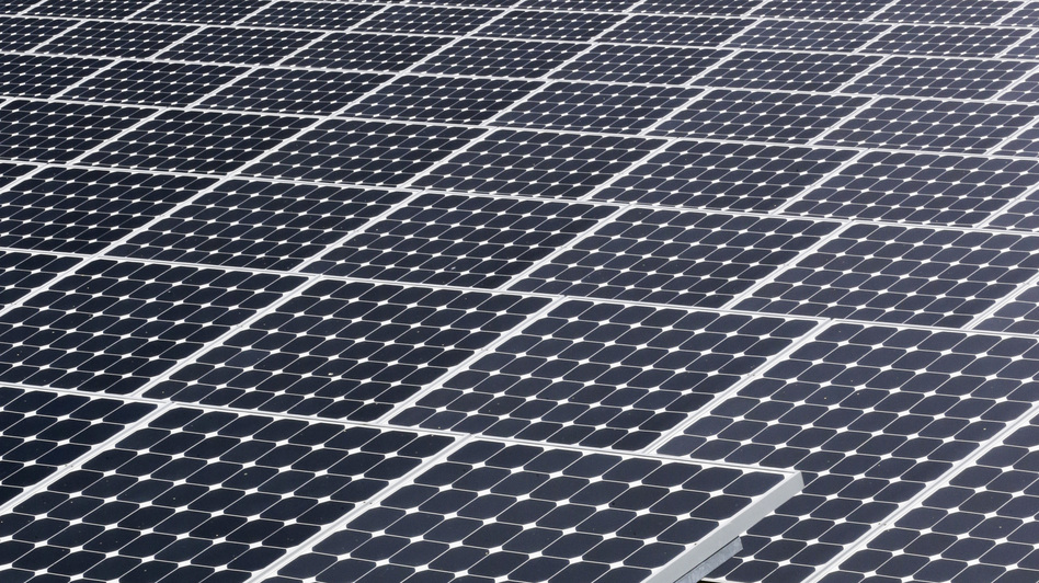 Solar panels gather sunlight in Florida. (John Raoux/AP)
