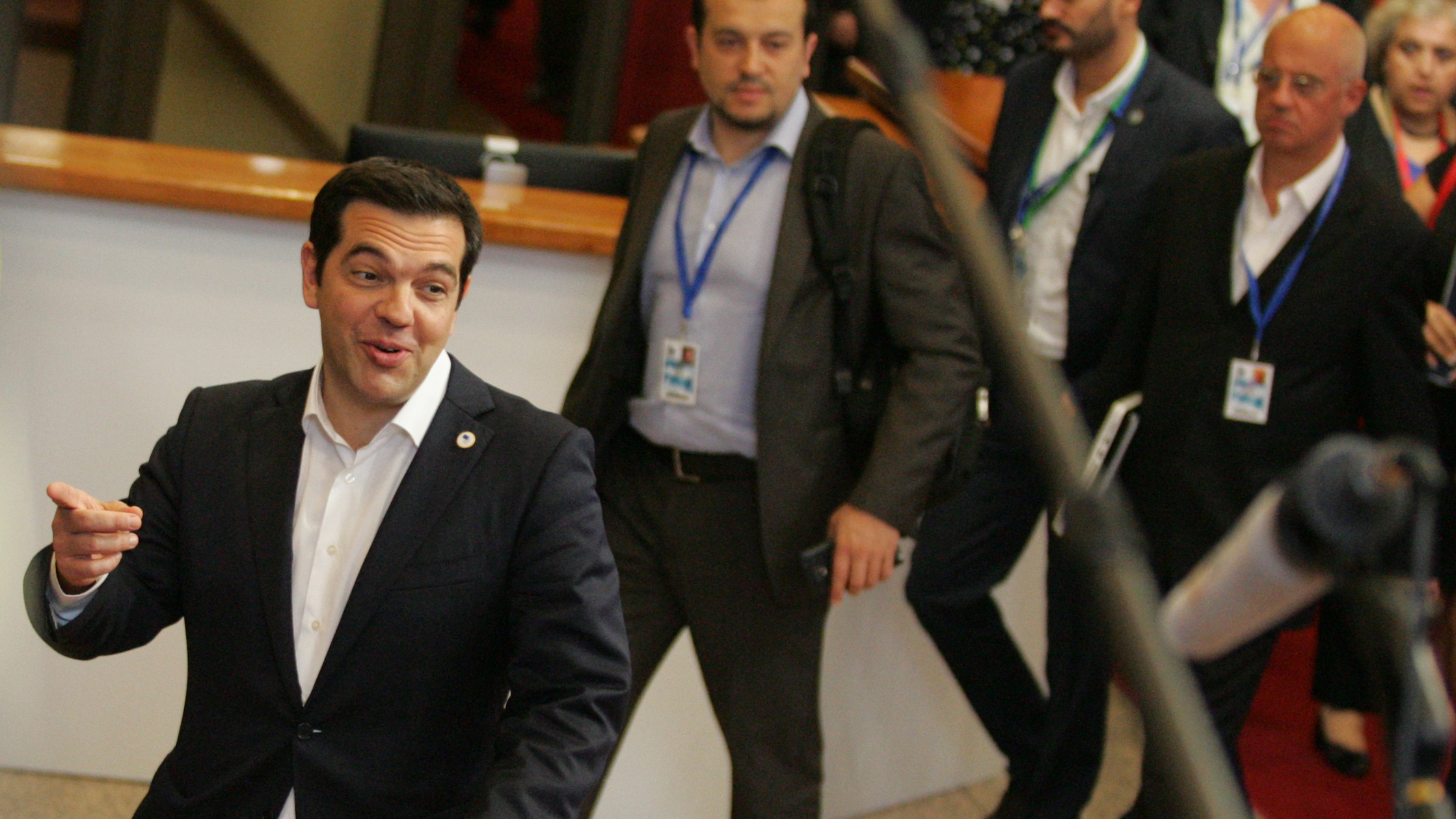 Greek prime minister tells EU leaders he wants a united Europe MPR News