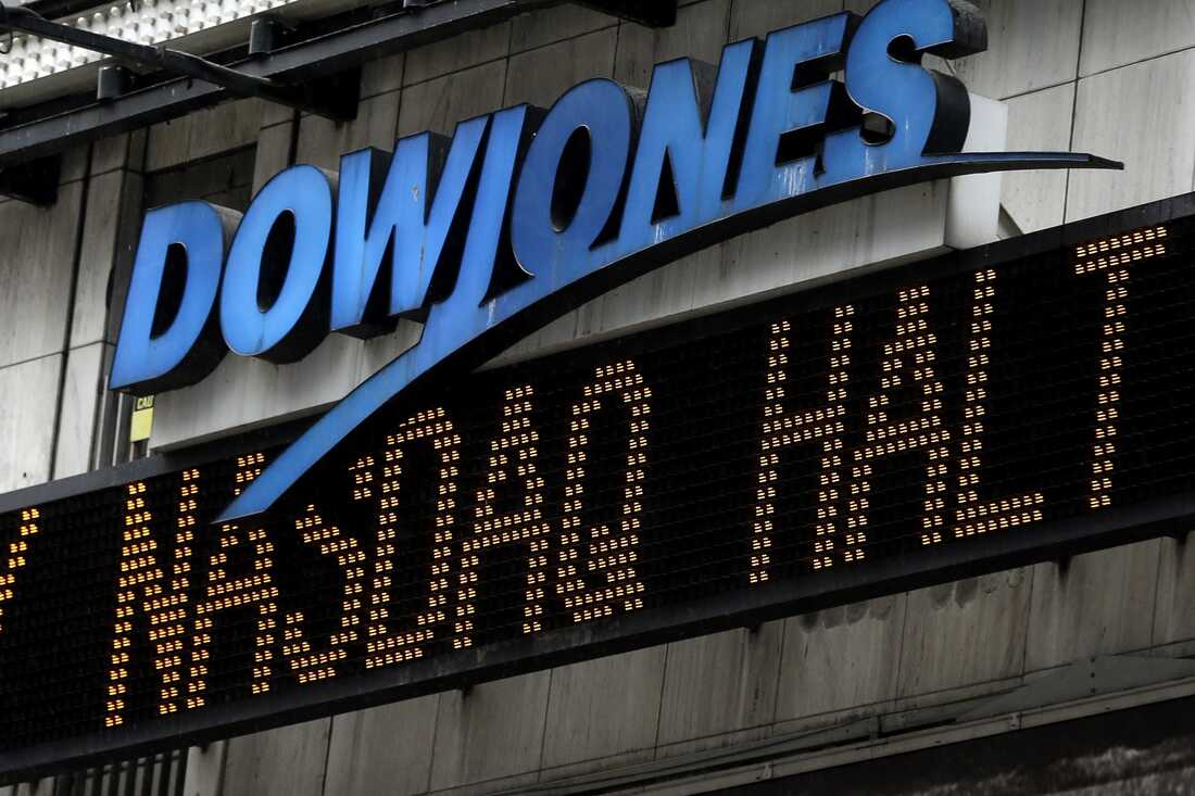 An electronic display in New York's Times Square on Aug. 22, 2013. Nasdaq halted trading that day because of a technical problem.
