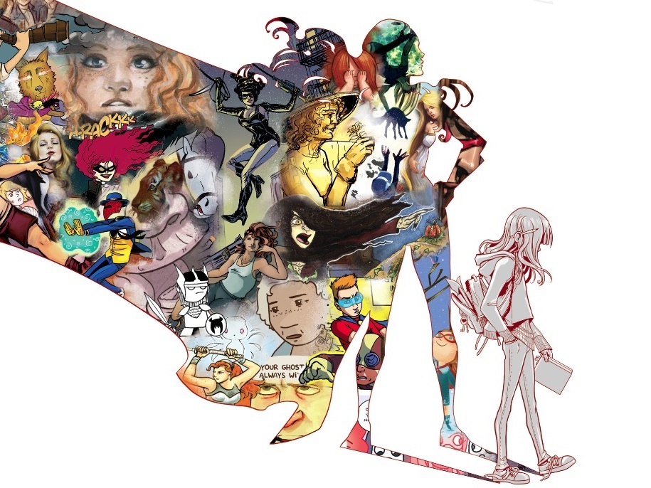 Women's comics are surfing the crowd