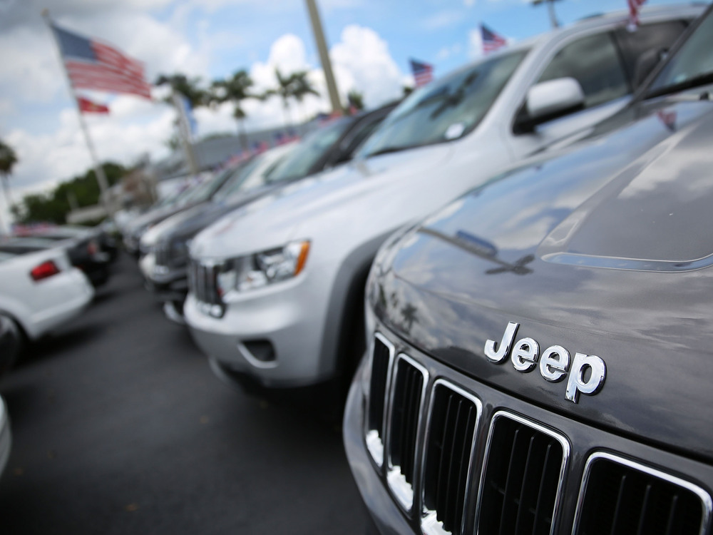 About 1.4 million Fiat Chrysler vehicles, including Dodges, Jeeps, Rams and Chryslers, were recalled on Friday over concerns that they could be remotely hacked. On Sunday, federal regulators announced previous Fiat Chrysler safety recalls had been mishandled and hit the company with a record $105 million fine. (Getty Images)