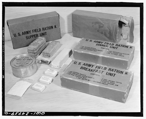 The U.S. military's need for longer-lasting rations led to the invention of many modern processed foods.