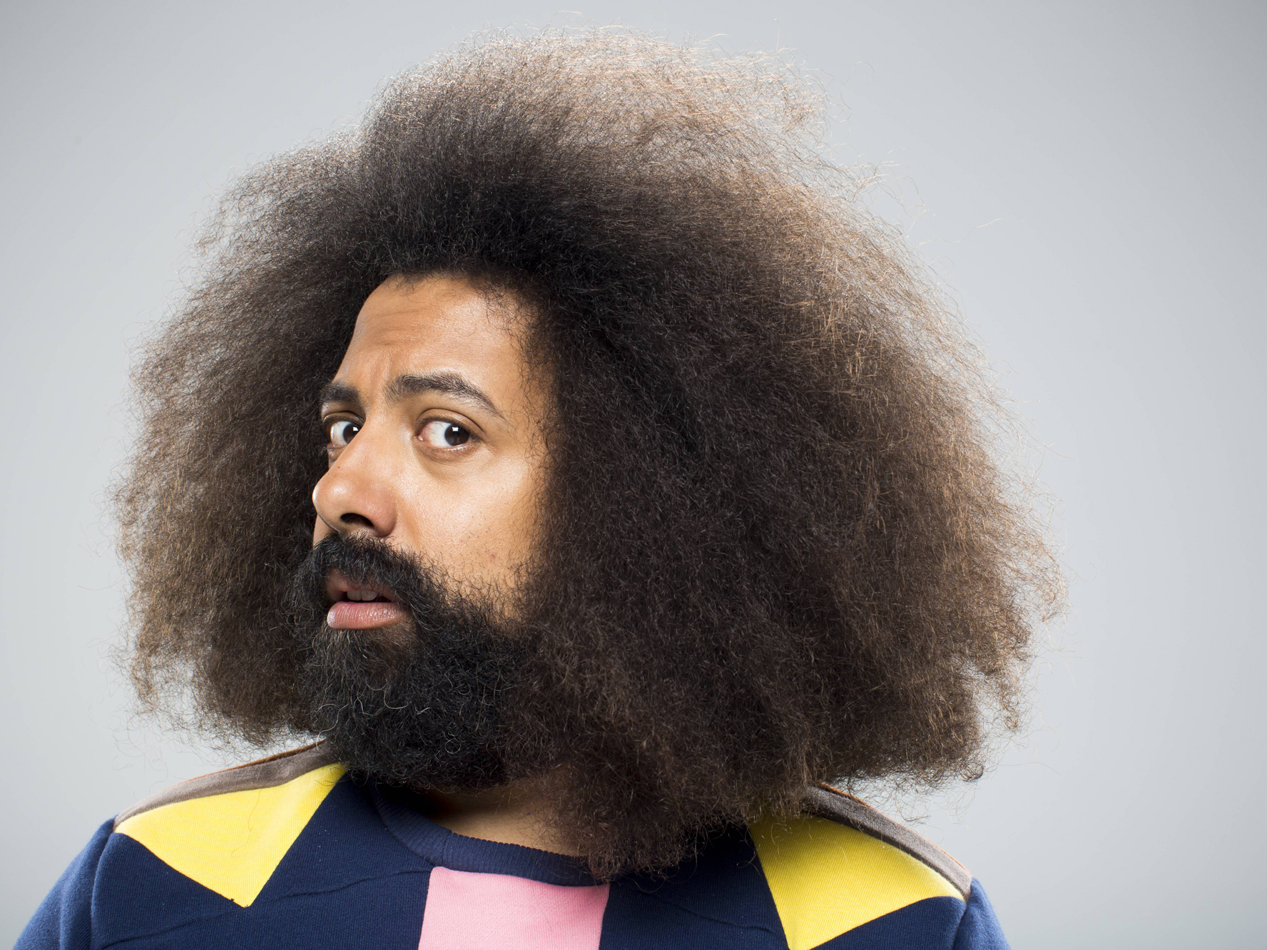 De 52-años 183 cm de altura Reggie Watts en 2024 foto