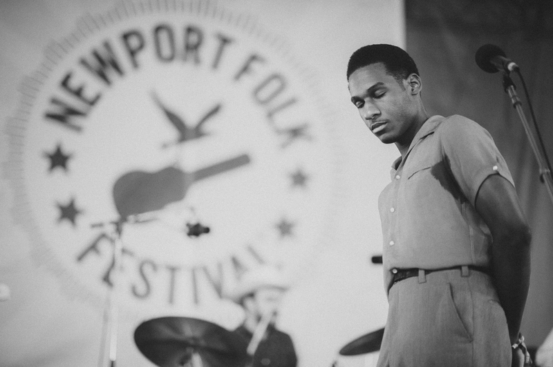 Listen To Leon Bridges' Set From The 2015 Newport Folk Festival NPR