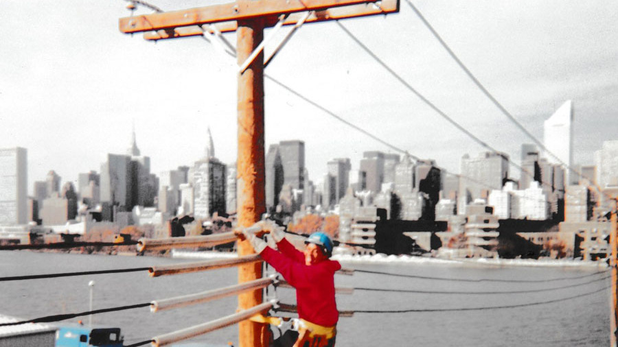 Power Worker's Legacy: Lines Installed, Doubters Defied, Daughter