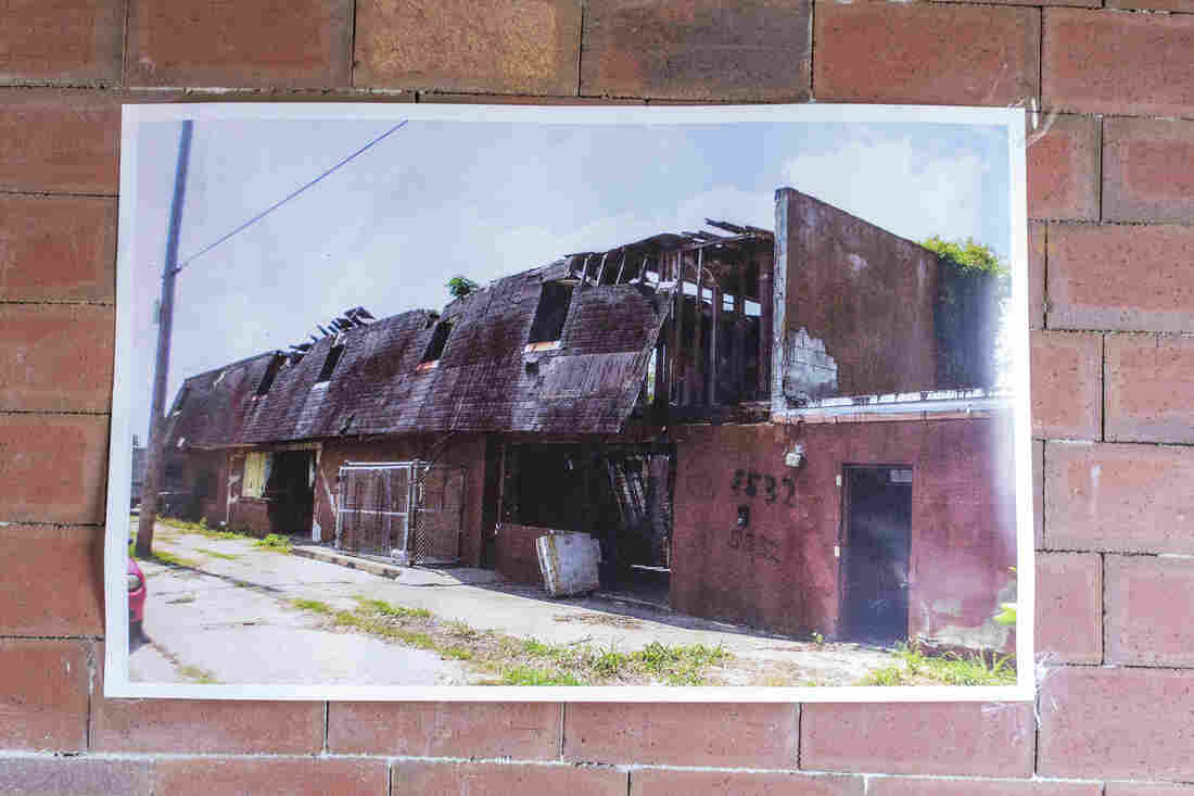 Cotlon bought this dilapidated building on an empty block and turned it into a thriving business.