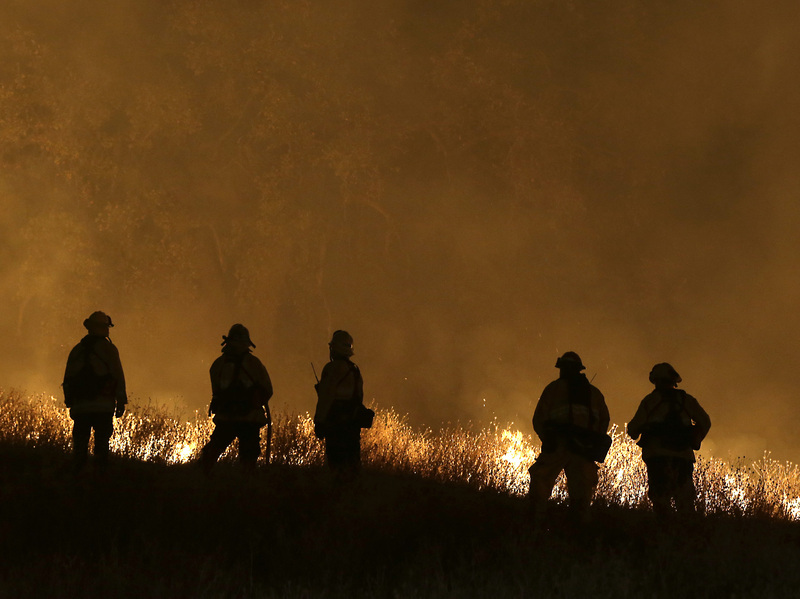 Calif. Governor Declares Emergency Amid Massive Wildfires The TwoWay