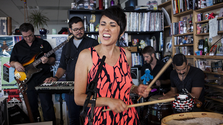Tiny Desk Concert with Gina Chavez (Lydia Thompson/NPR)