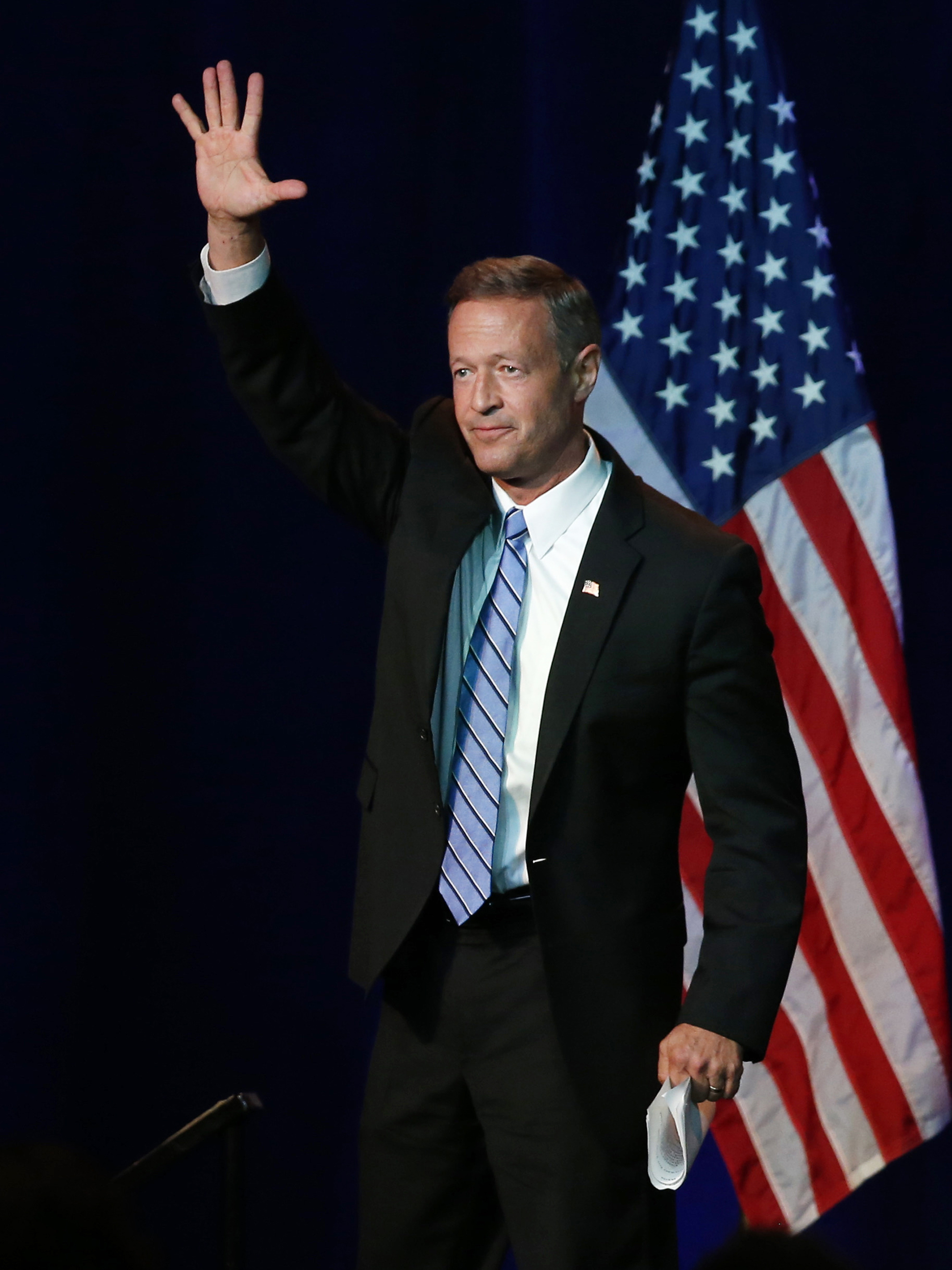 Former Maryland Gov. Martin O'Malley can draw distinctions between himself and his top two rivals on guns. But he'll need a breakout performance to stay in the game.