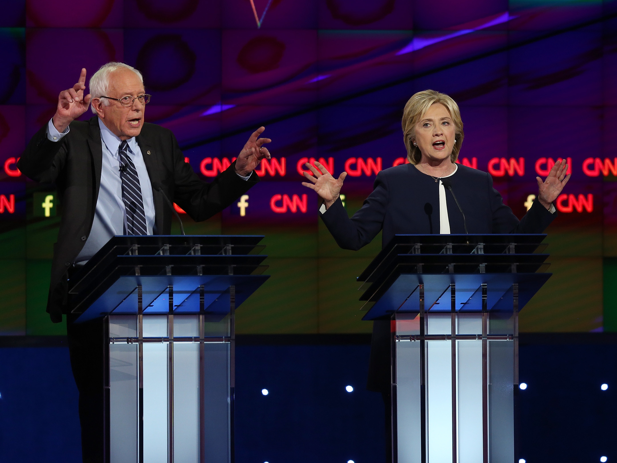 Feisty Democratic Debate Puts Spotlight On Clinton And Sanders